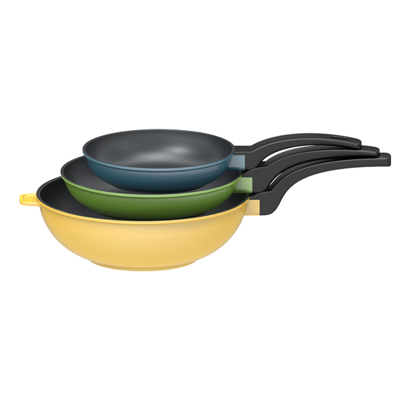 Set of Work+2pcs fry pan